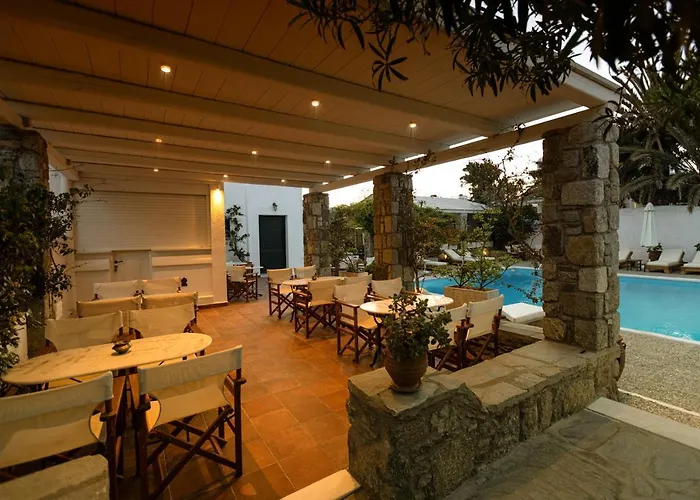 安德洛美达公寓酒店 公寓式酒店 Mykonos Town